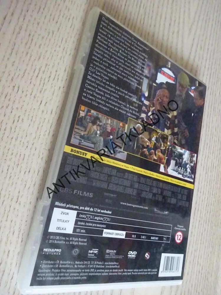FRAJEŘI VE VEGAS, DVD FILM