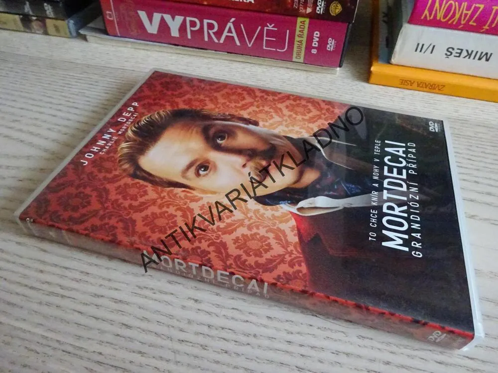 MORTDECAI, GRANDIÓZNÍ PŘÍPAD, DVD FILM
