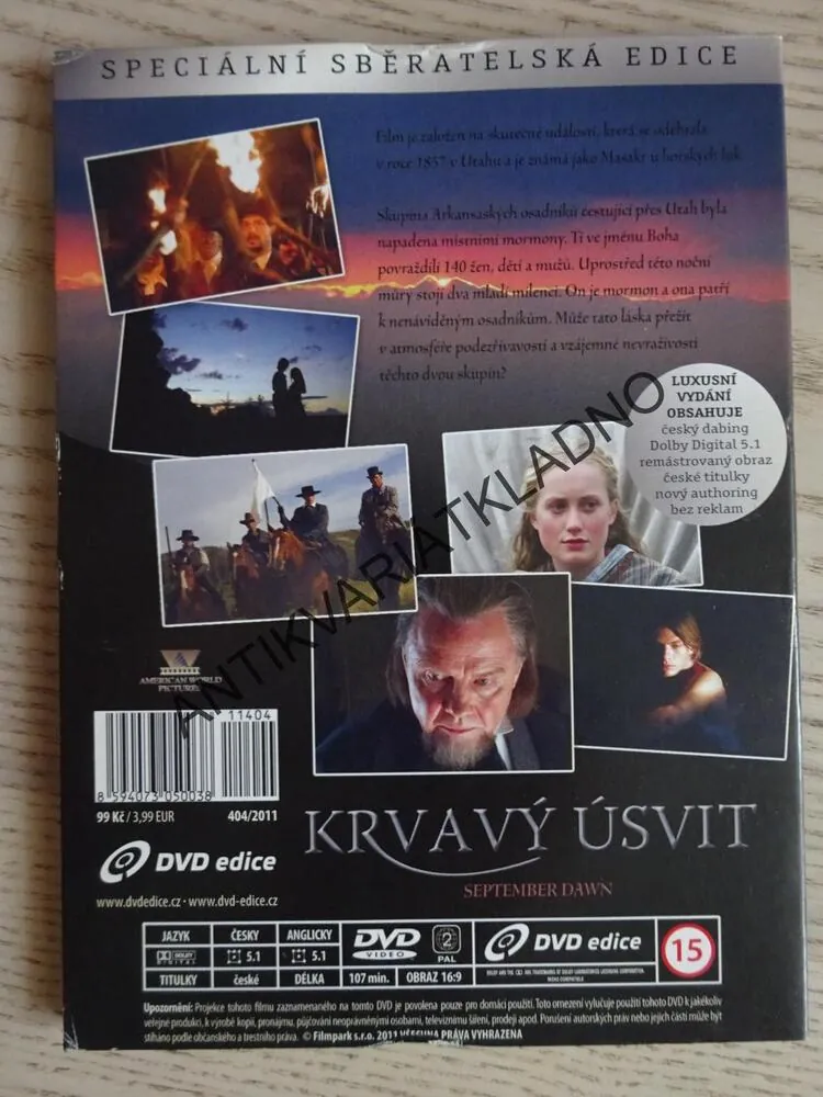 KRVAVÝ ÚSVIT, DVD FILM