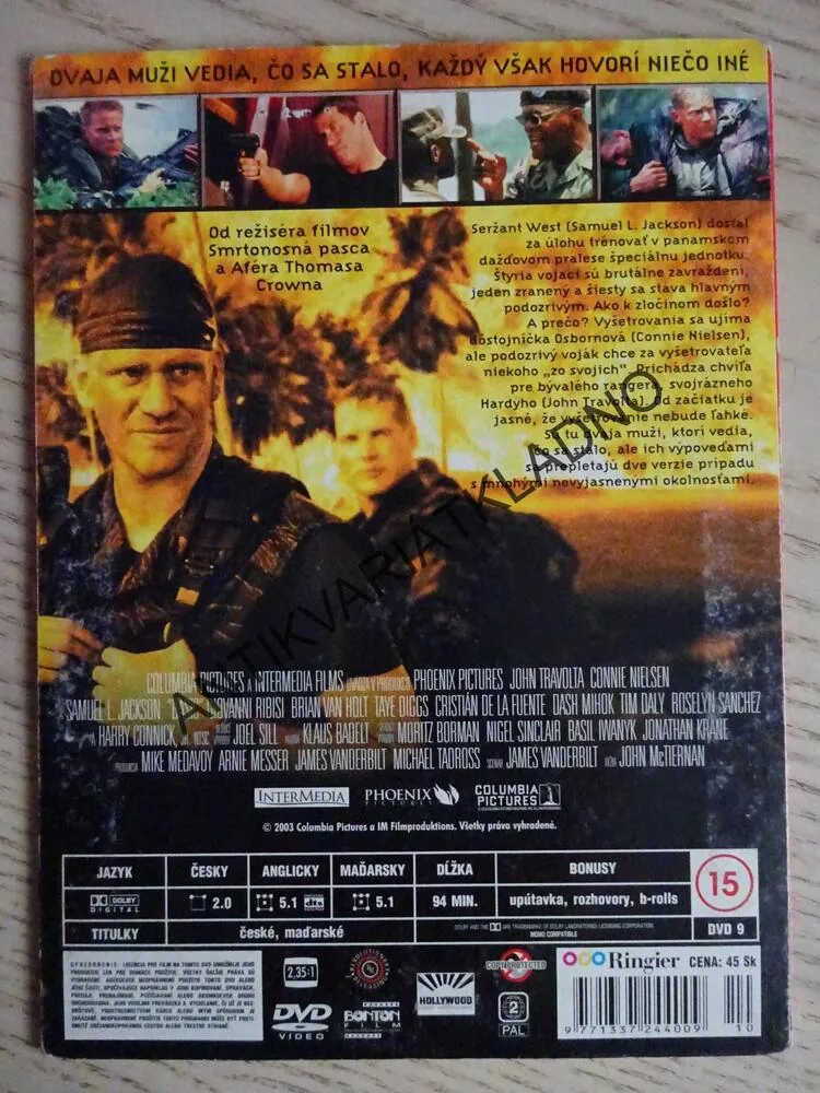 ZELENÉ PEKLO, DVD FILM
