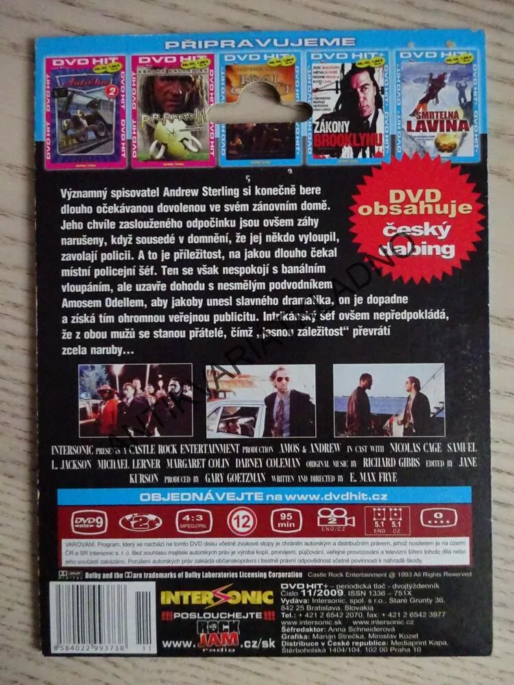 AMOS A ANDREW, DVD FILM