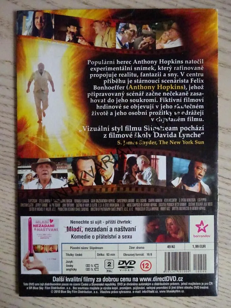 SLIPSTREAM, DVD FILM