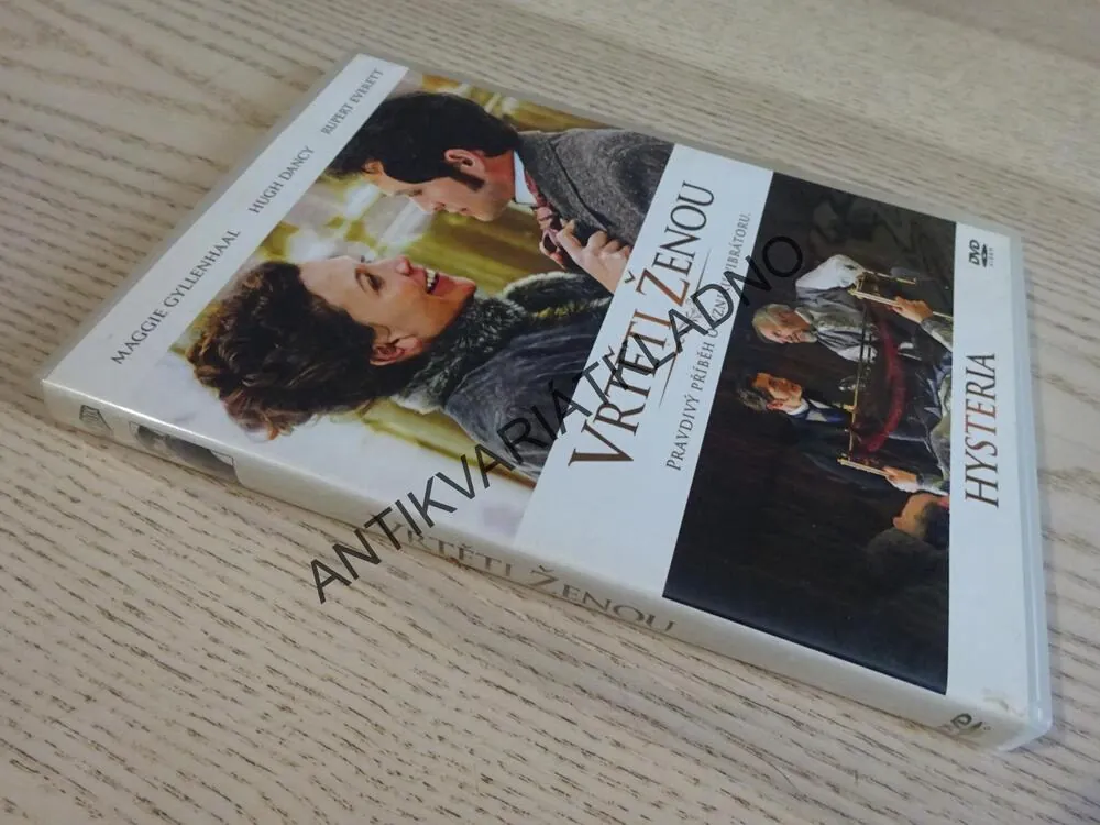 VRTĚTI ŽENOU, PŘÍBĚH O VZNIKU VIBRÁTORU, DVD FILM