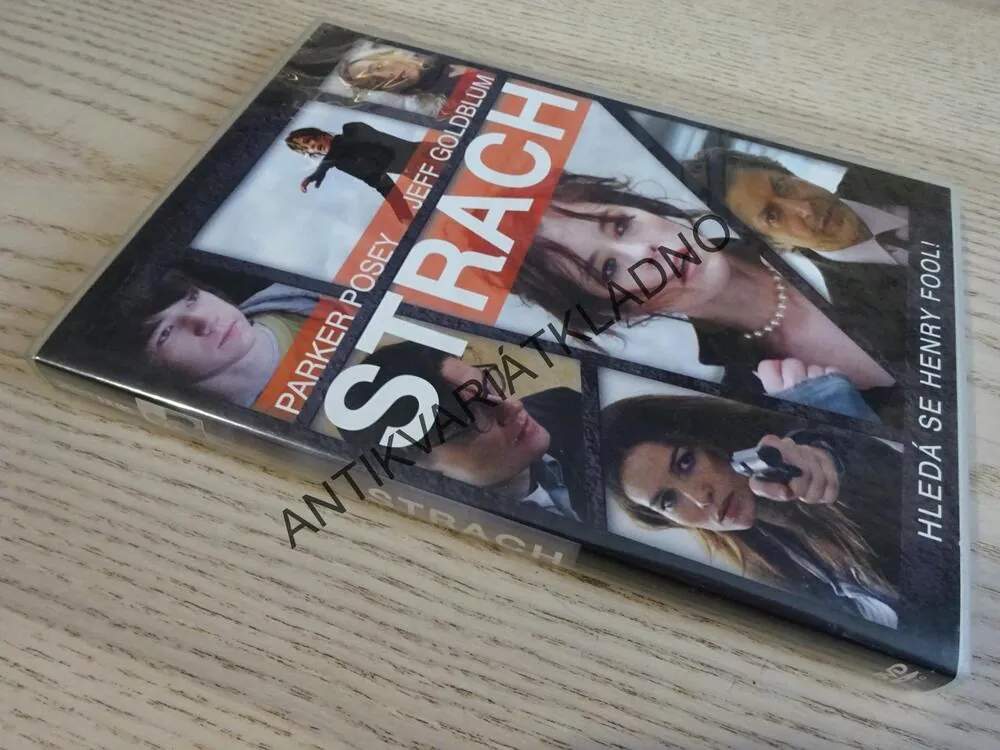 STRACH, JEFF GOLDBLUM, DVD FILM