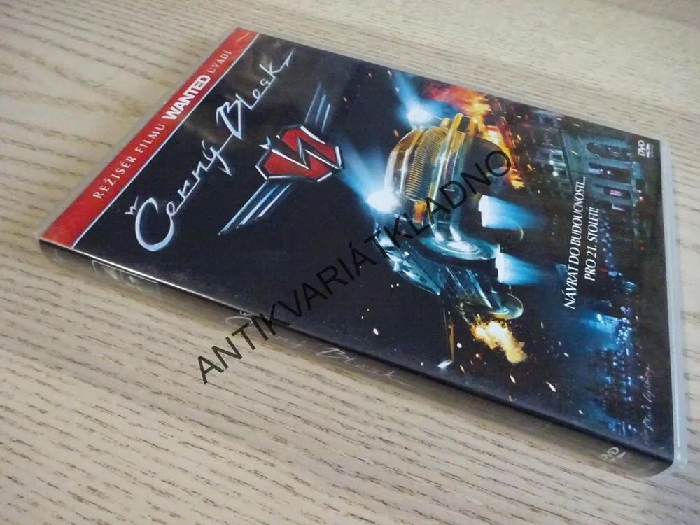 ČERNÝ BLESK, DVD FILM