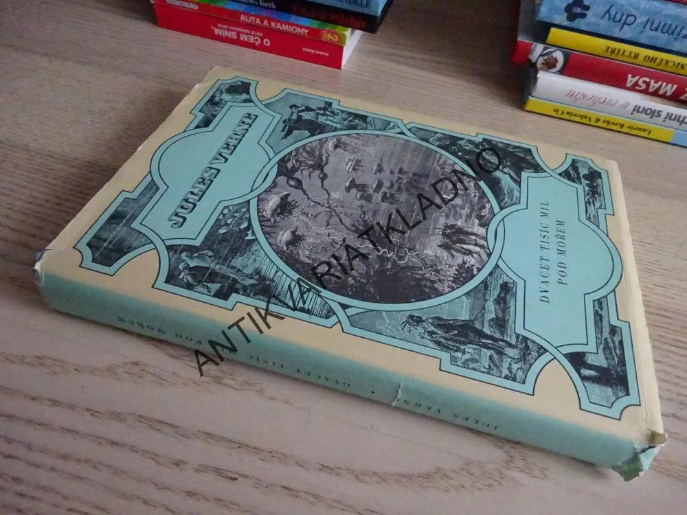 DVACET TISÍC MIL POD MOŘEM, JULES VERNE, 1976, **an