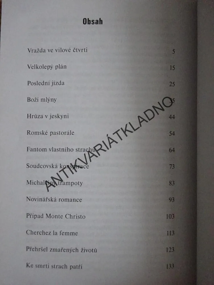 VRAŽDA VE VILOVÉ ČTVRTI, JAN STACH, **an