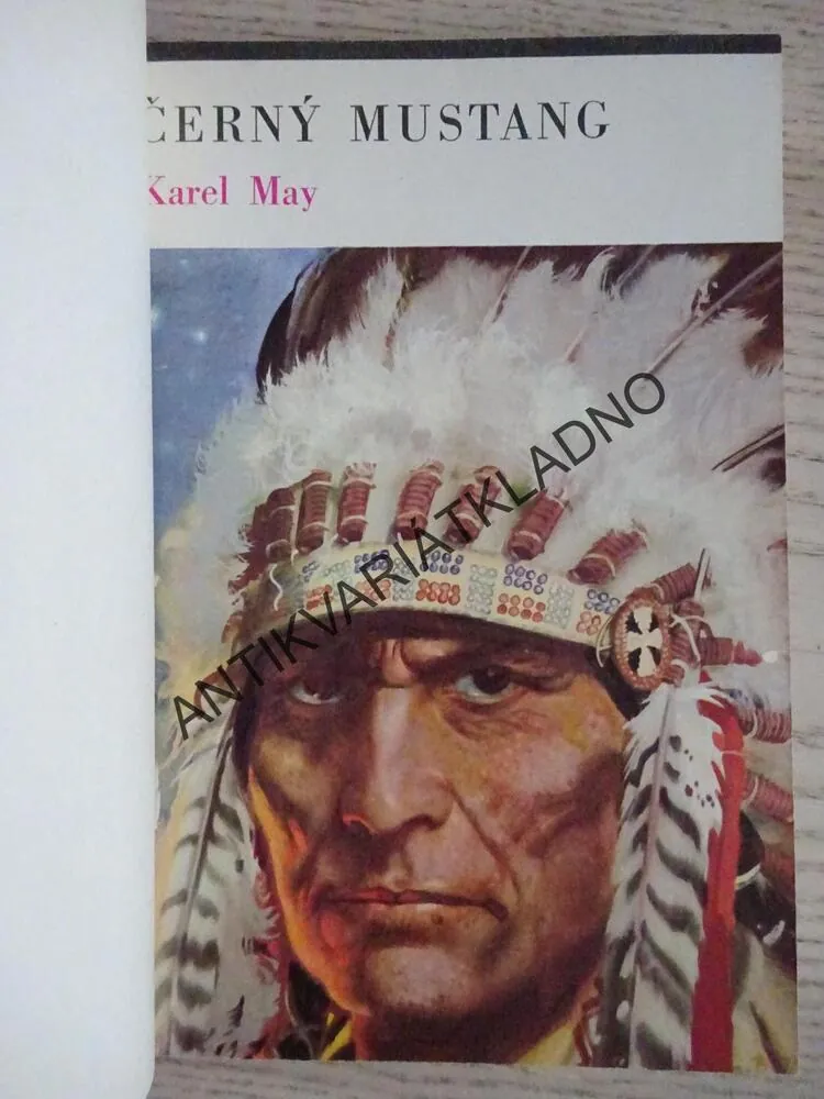 ČERNÝ MUSTANG, KAREL MAY, **an
