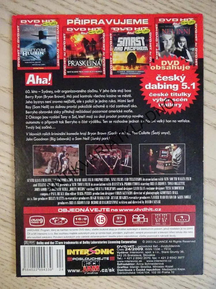 RVÁČI, JOHN GOODMAN, DVD FILM