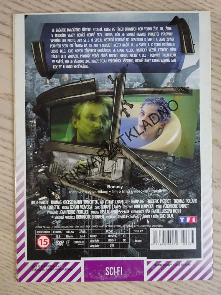 IMMORTAL, DVD FILM