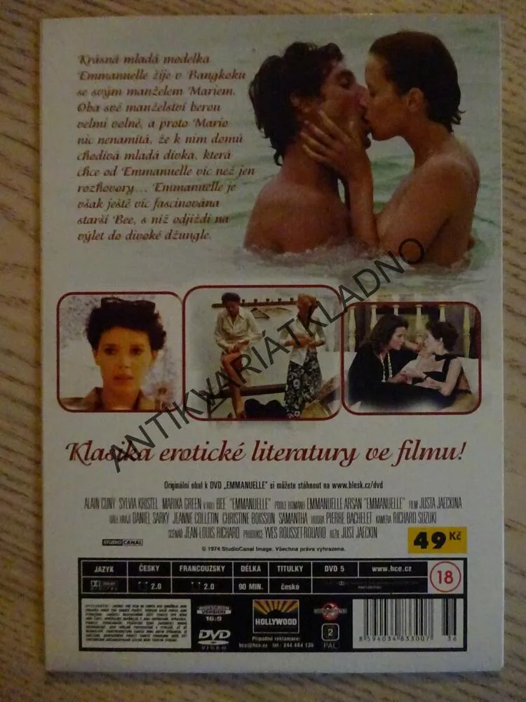 EMMANUELLE, SYLVIA KRISTEL, DVD FILM