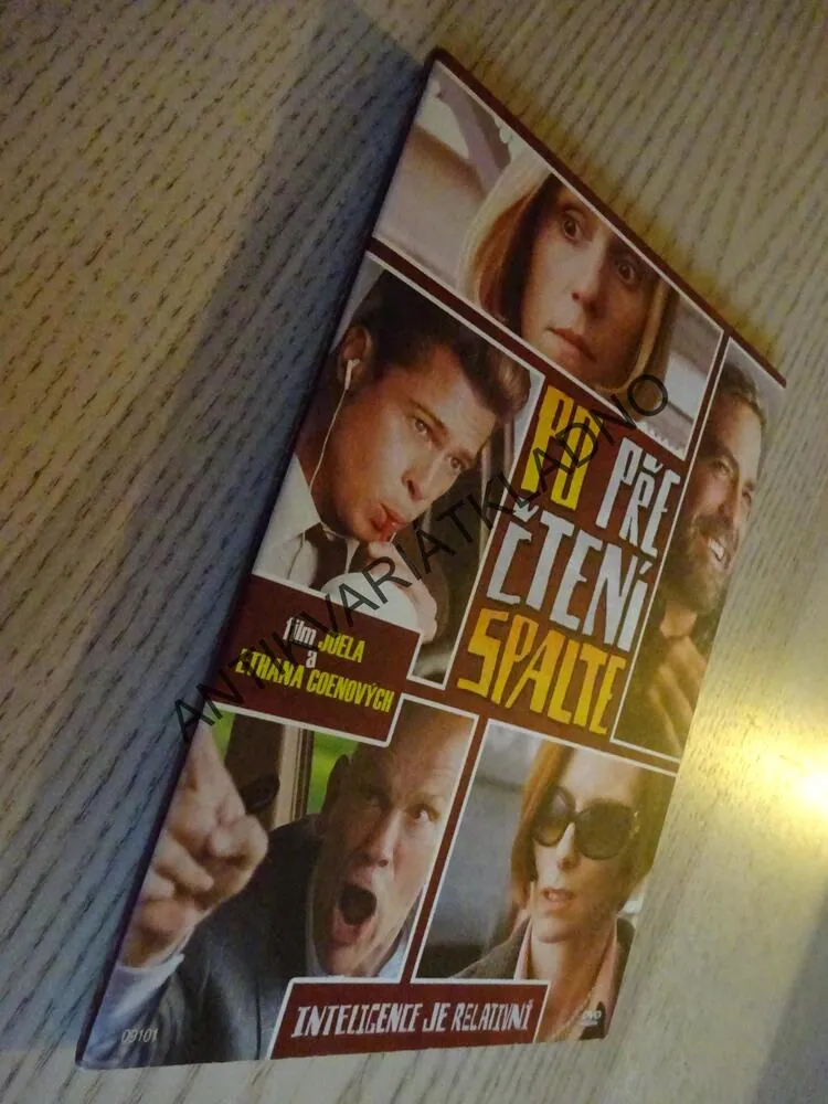 PO PŘEČTENÍ SPALTE, DVD FILM 