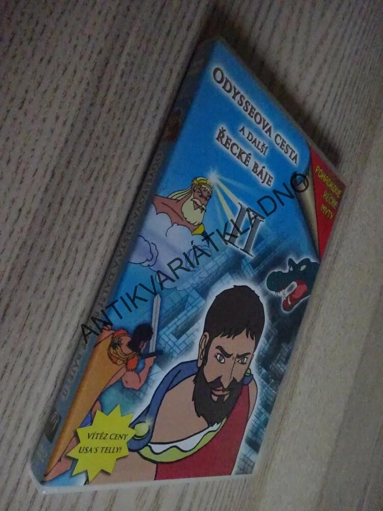 POHÁDKOVÉ ŘECKÉ MÝTY, ODYSSEOVA CESTA A DALŠÍ ŘECKÉ MÝTY, DVD FILM 