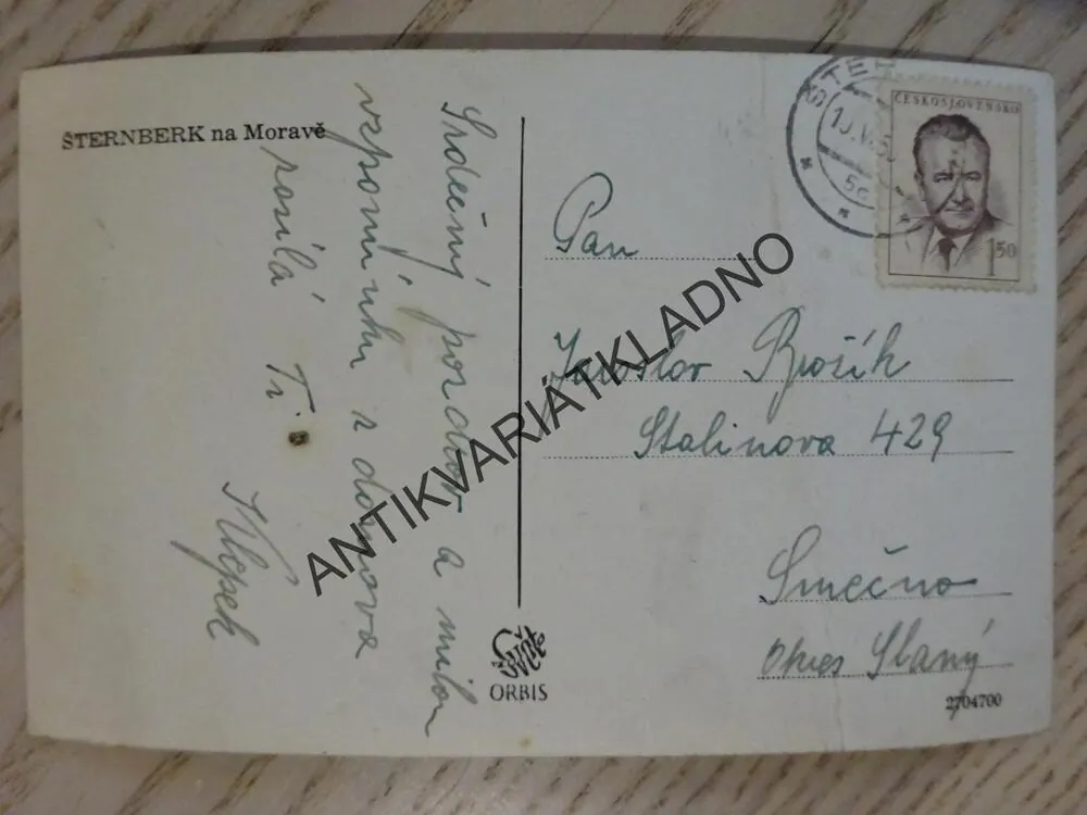 ŠTERNBERK NA MORAVĚ, OKRES OLOMOUC