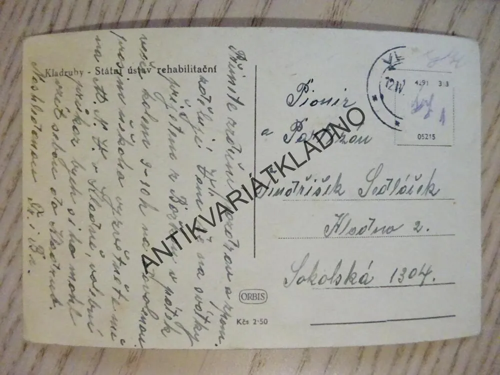 KLADRUBY, REHABILITAČNÍ ÚSTAV, OKRES TACHOV