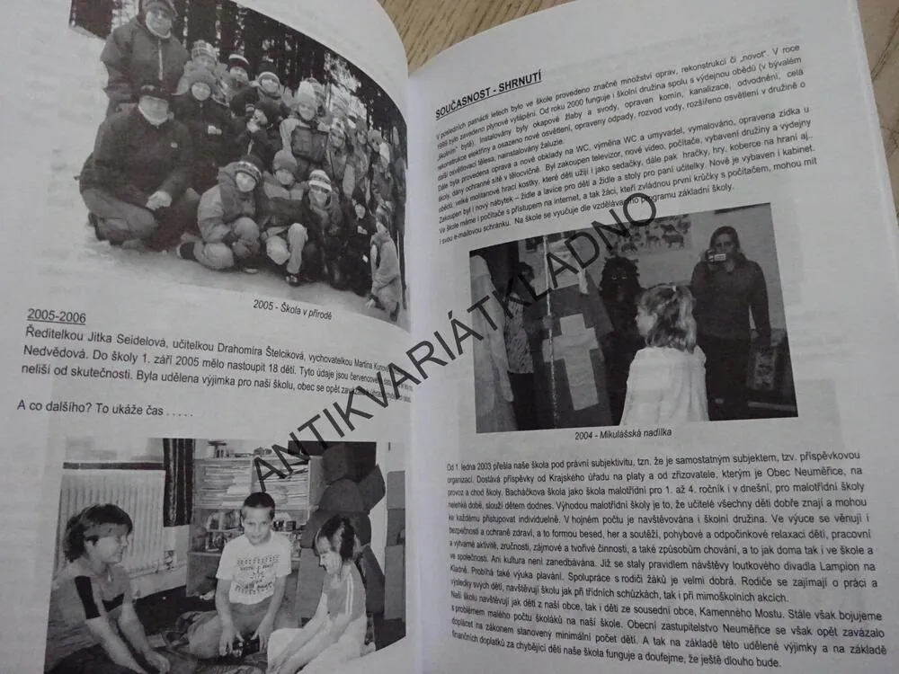 ZÁKLADNÍ ŠKOLA NEUMĚŘICE, 120. VÝROČÍ ZALOŽENÍ ŠKOLY, OKRES KLADNO