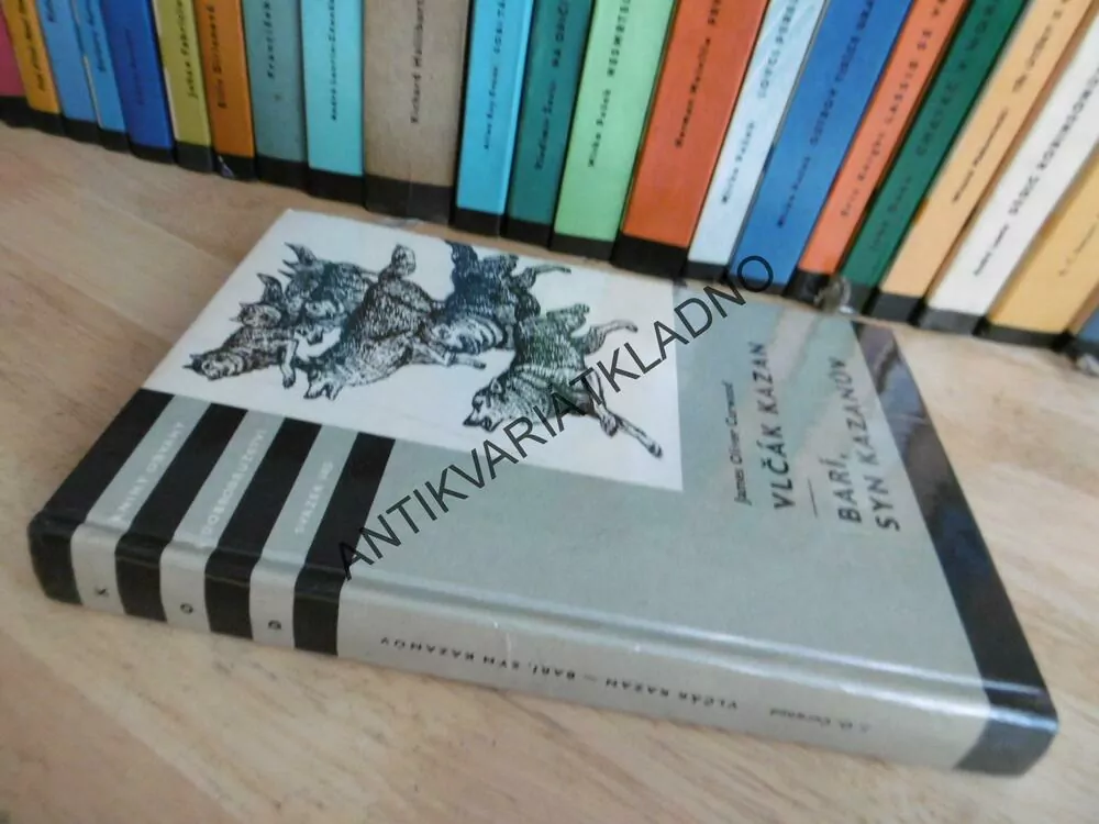 KOD 145 - VLČÁK KAZAN, BARÍ, SYN KAZANŮV, JAMES OLIVER CURWOOD, **an