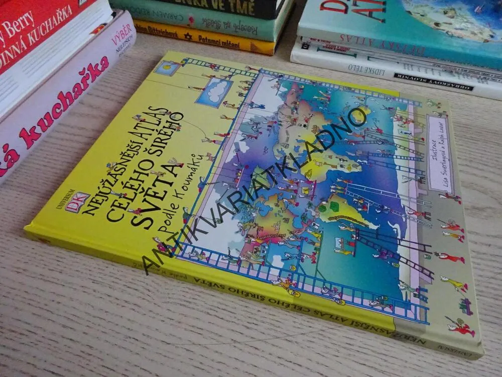 NEJÚŽASNĚJŠÍ ATLAS CELÉHO ŠIRÉHO SVĚTA PODLE KOUMÁKŮ, SIMON ADAMS, **an