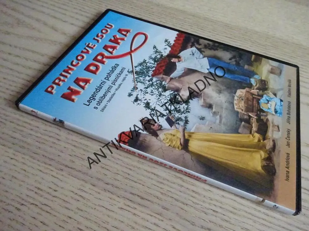 PRINCOVÉ JSOU NA DRAKA,  DVD FILM