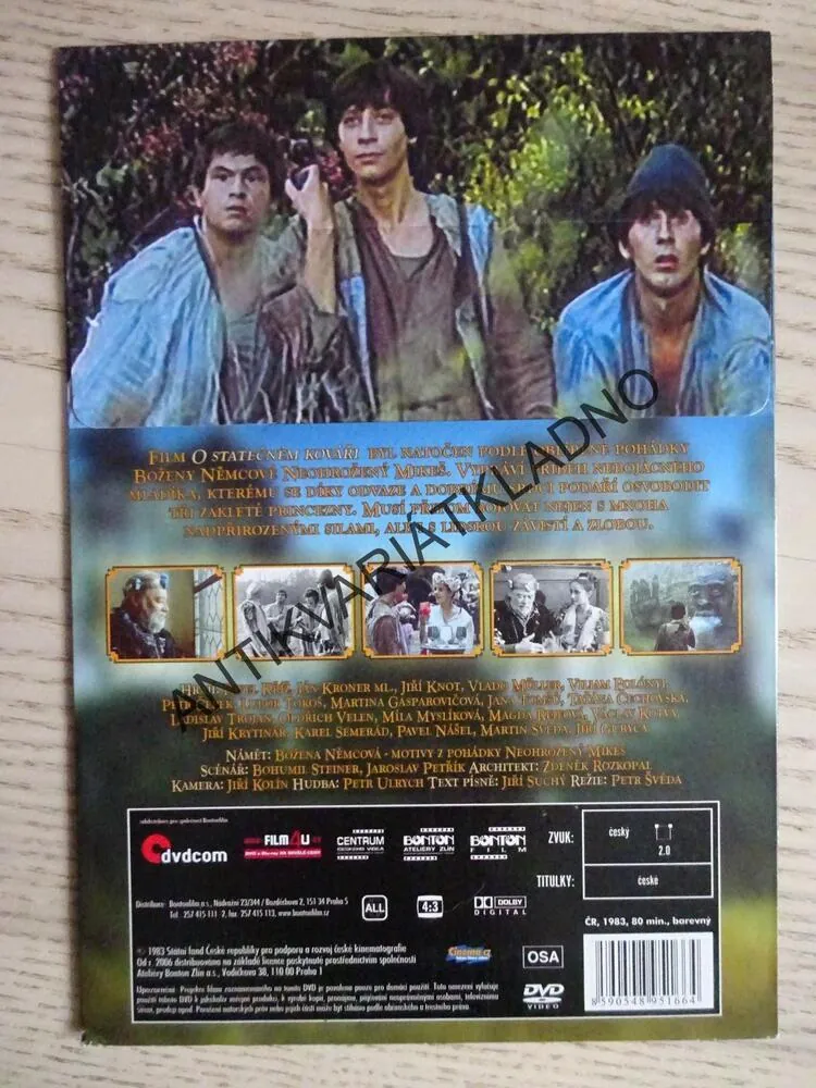 O STATEČNÉM KOVÁŘI, DVD FILM 