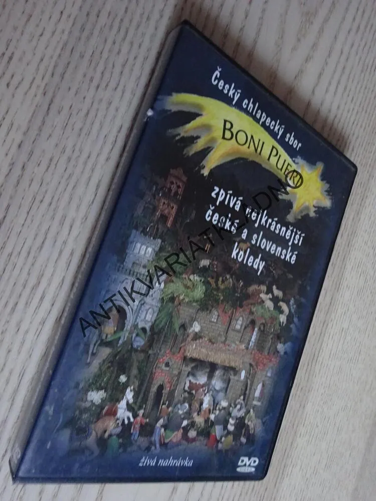 NEJKRÁSNĚJŠÍ ČESKÉ A SLOVENSKÉ KOLEDY NA DVD, BONI PUERI, DVD HUDBA