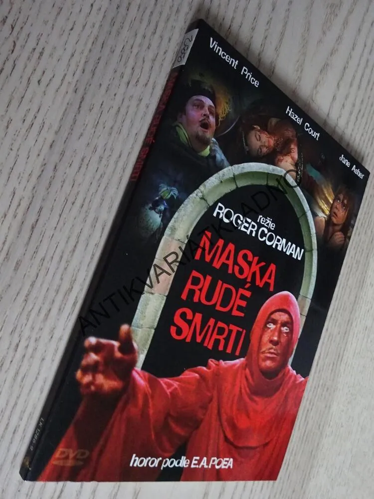 MASKA RUDÉ SMRTI, DVD FILM