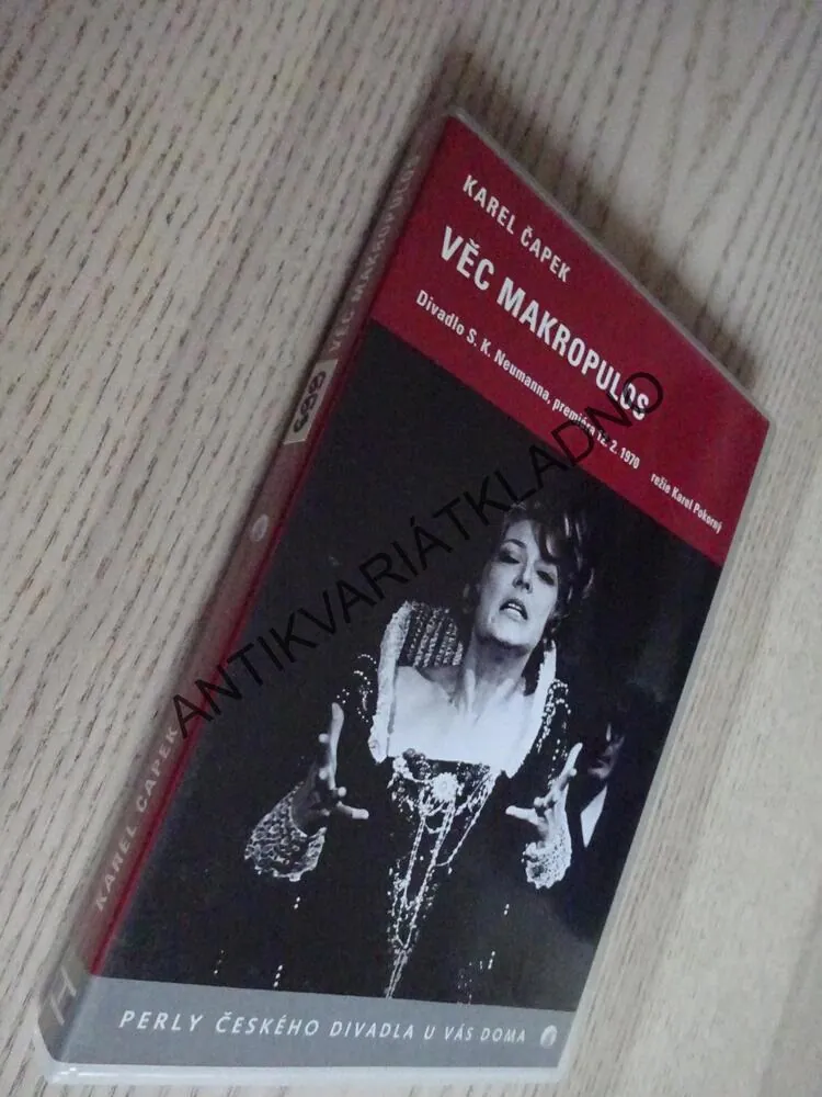 VĚC MAKROPULOS, DVD FILM ČR