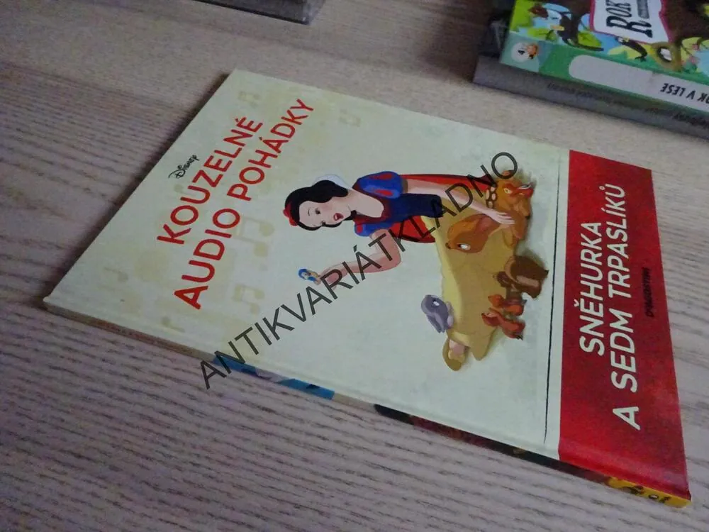 KOUZELNÉ AUDIO POHÁDKY, SNĚHURKA A SEDM TRPASLÍKŮ, BEZ CD!, **an
