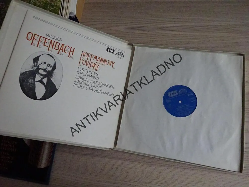 JACQUES OFFENBACH, HOFFMANNOVY POVÍDKY, 3X LP