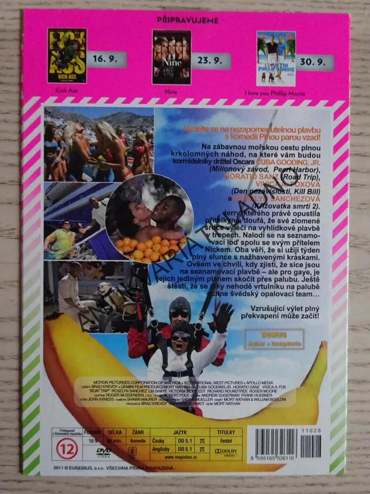PLNOU PAROU VZAD!, DVD FILM