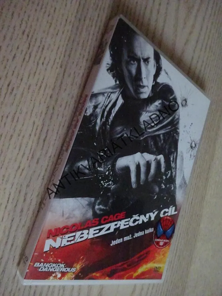 NEBEZPEČNÝ CÍL, NICOLAS CAGE, DVD FILM