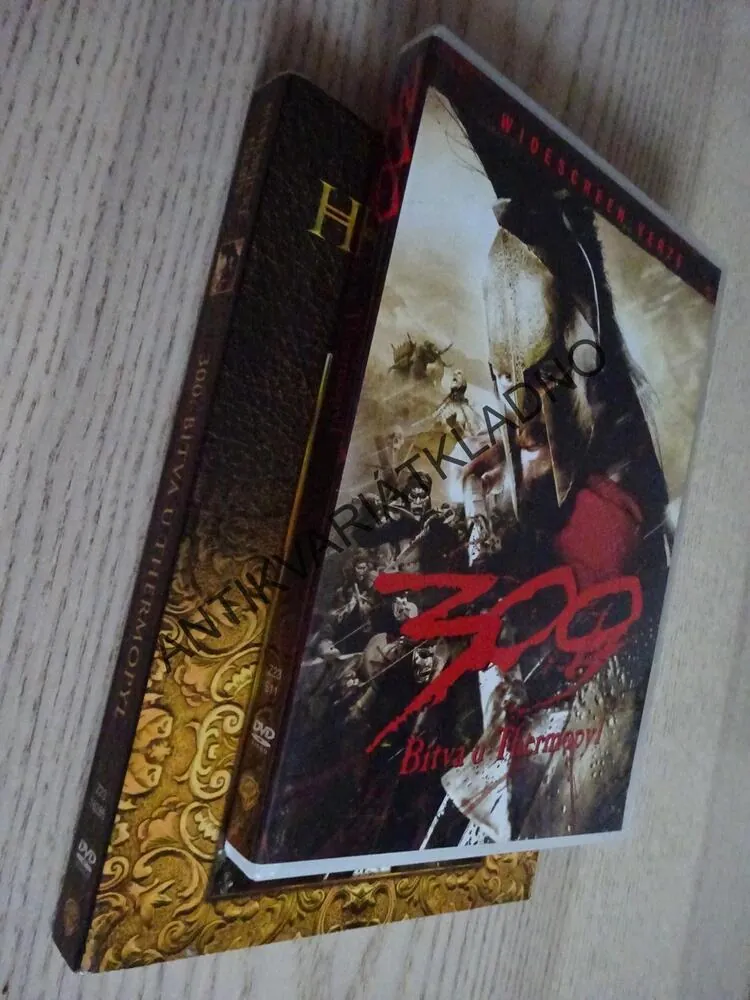 300, BITVA U THERMOPYL, DVD FILM