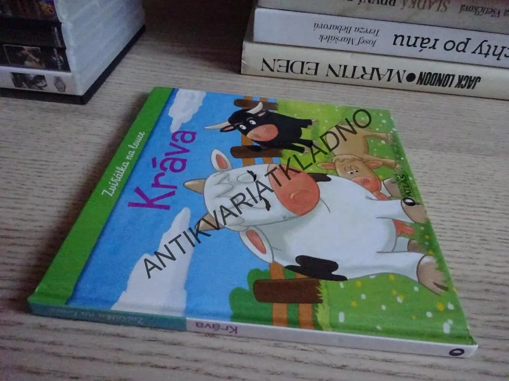 KRÁVA, ZVÍŘÁTKA NA LOUCE, **an