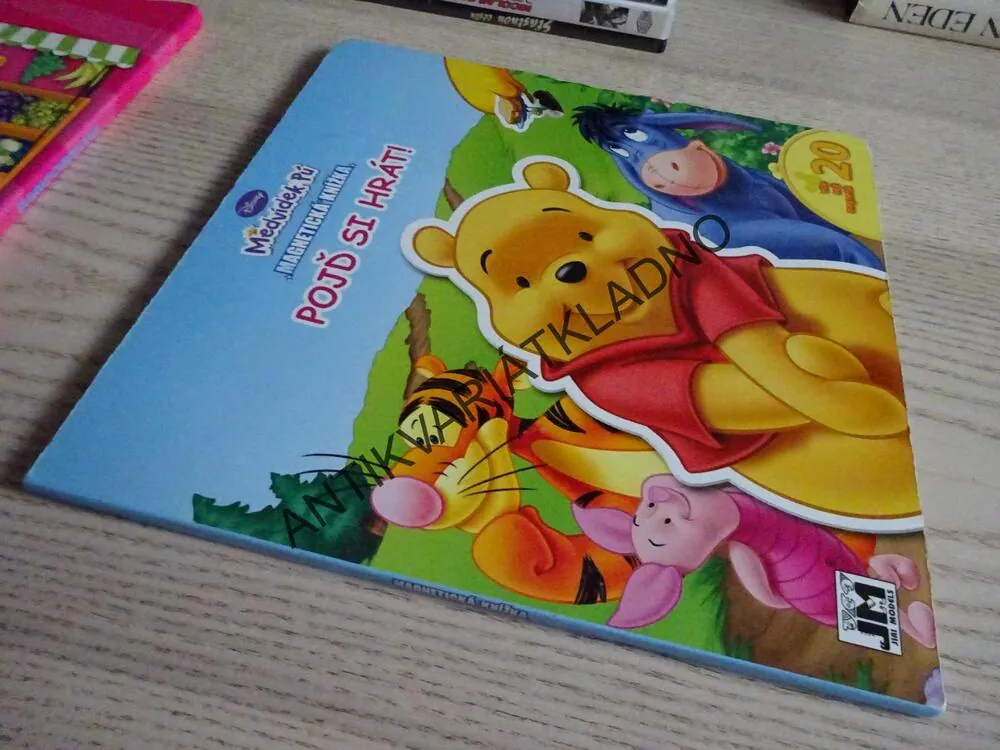 POJĎ SI HRÁT! MEDVÍDEK PÚ, MAGNETICKÁ KNÍŽKA, DISNEY, **an