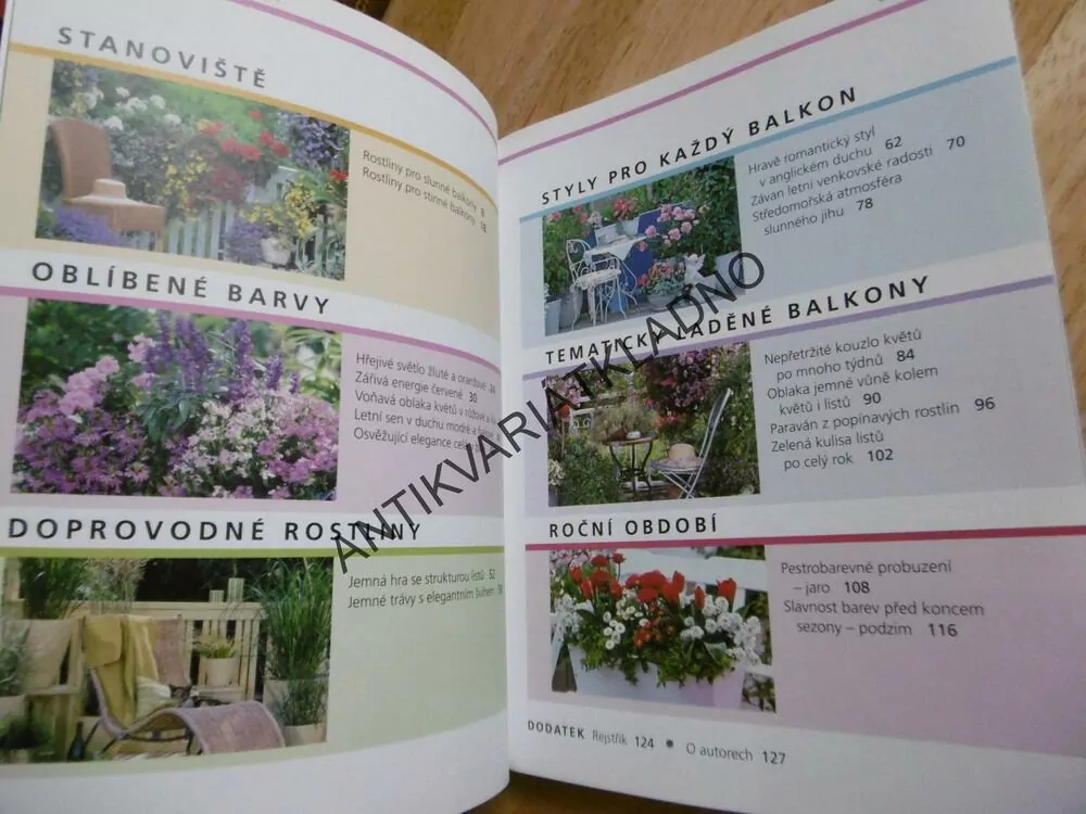 ROSTLINY PRO STINNÉ A SLUNNÉ BALKONY,