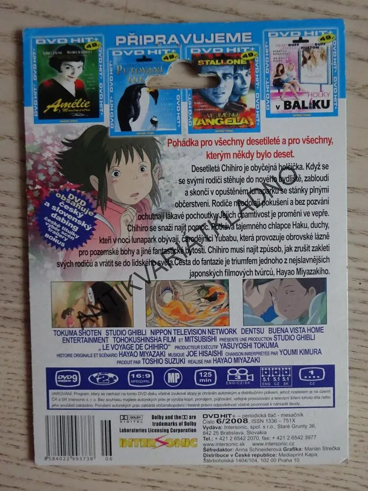CESTA DO FANTAZIE, DVD FILM