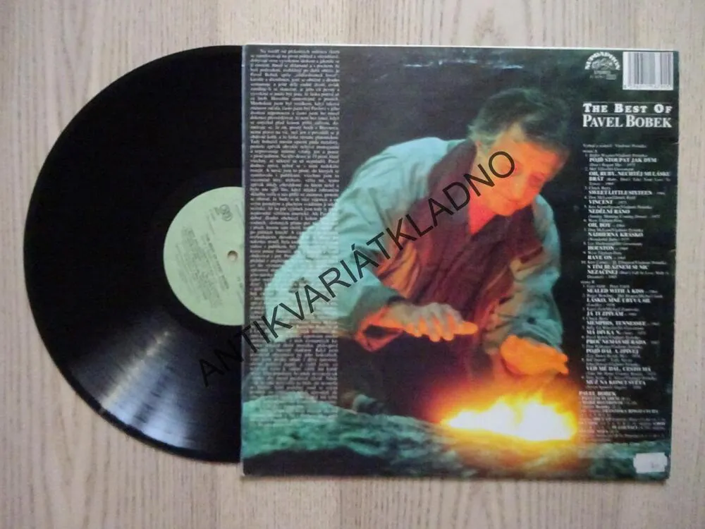 THE BEST OF PAVEL BOBEK, MUŽ NA KONCI SVĚTA, LP