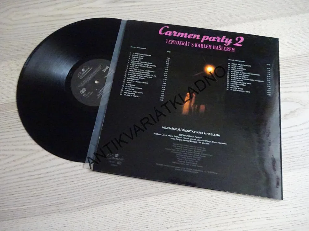 CARMEN PARTY 2., KAREL HAŠLER, LP