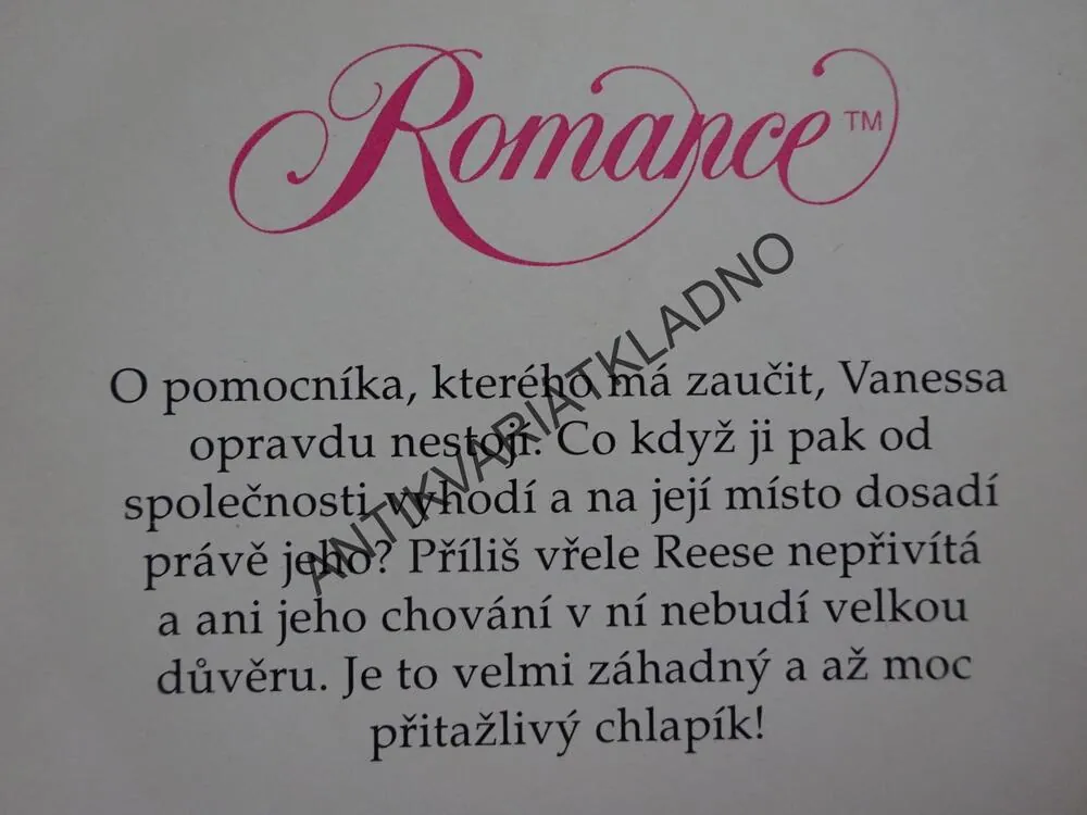 LEKCE LÁSKY, ROSEMARY HAMMONDOVÁ, **an