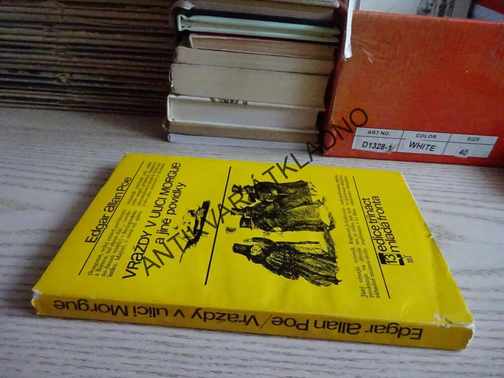 VRAŽDY V ULICI MORGUE A JINÉ POVÍDKY, EDGAR ALLAN POE, **an