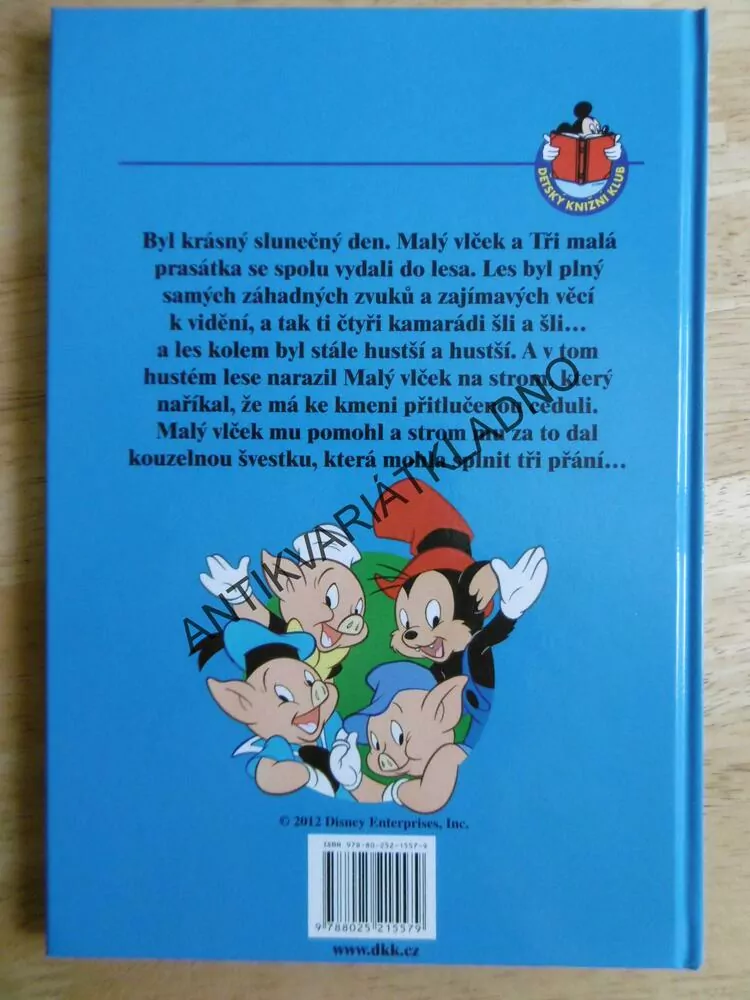 MALÝ VLČEK A TŘI PŘÁNÍ, DISNEY
