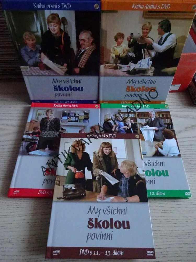 MY VŠICHNI ŠKOLOU POVINNÍ, 1.-13. DÍL, DVD FILM ČR