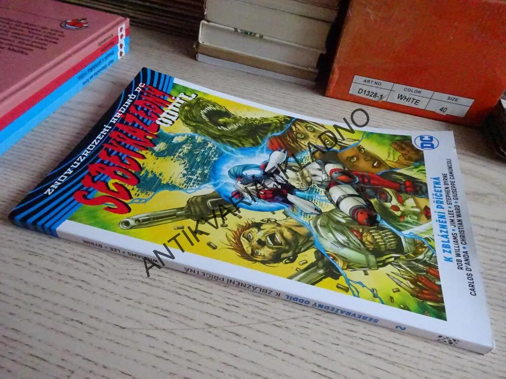 SEBEVRAŽEDNÝ ODDÍL, K ZBLÁZNĚNÍ PŘÍČETNÁ, KOMIKS DC COMICS, BB ART 2, **an