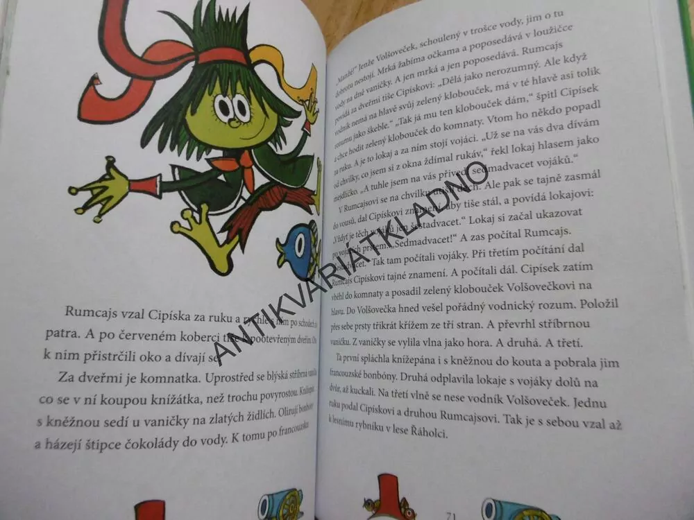RUMCAJSOVA LOUPEŽNICKÁ KNÍŽKA, ČTVRTEK, PILAŘ, **an