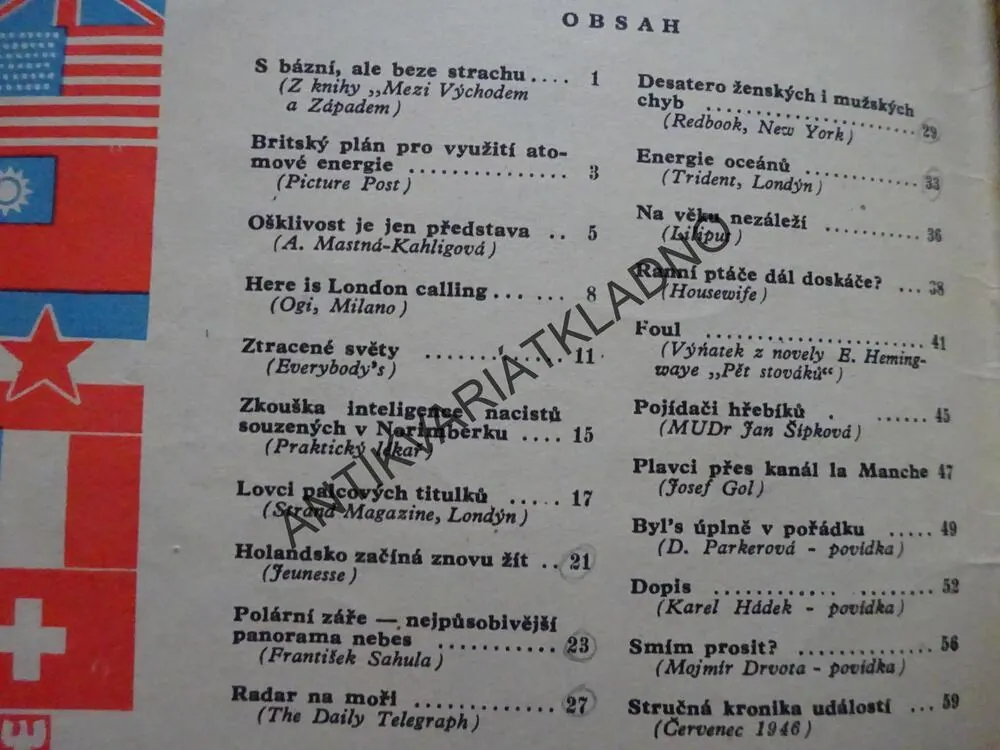 ČASOPIS PRAMEN, ČÍSLO 23