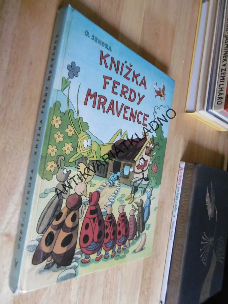 KNÍŽKA FERDY MRAVENCE, ONDŘEJ SEKORA, 1972, **an