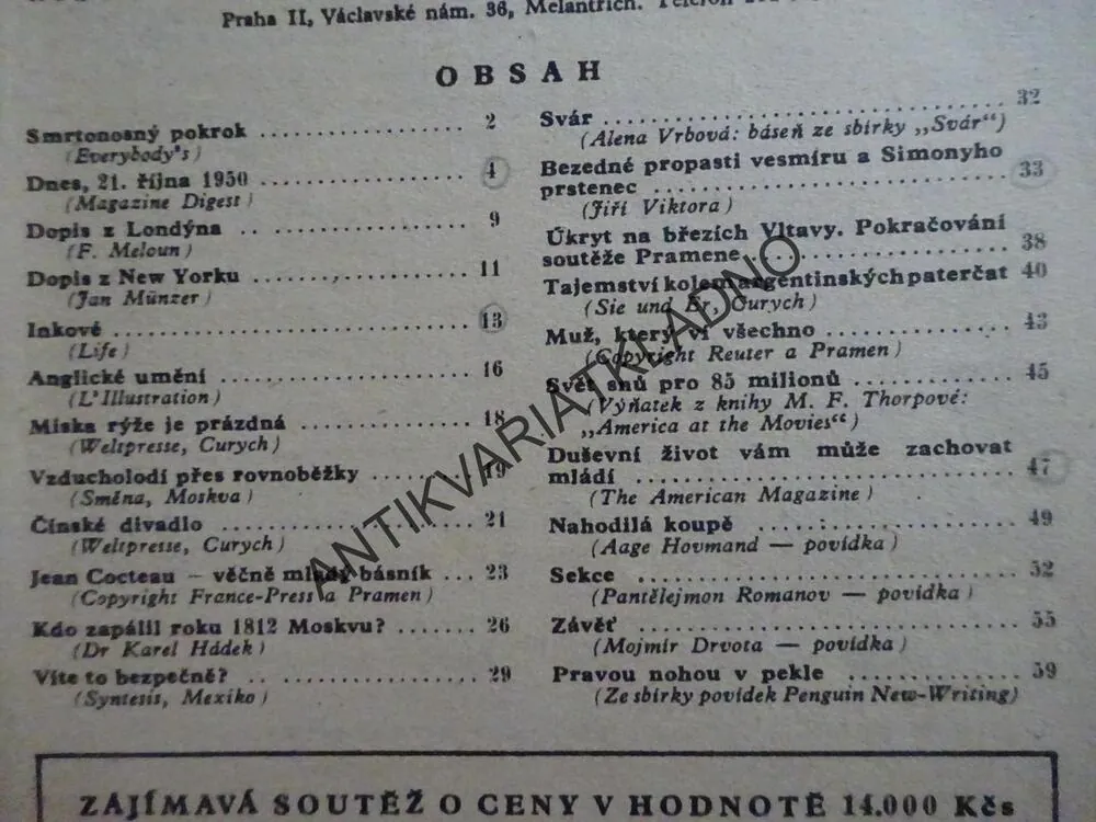 ČASOPIS PRAMEN, ČÍSLO 33