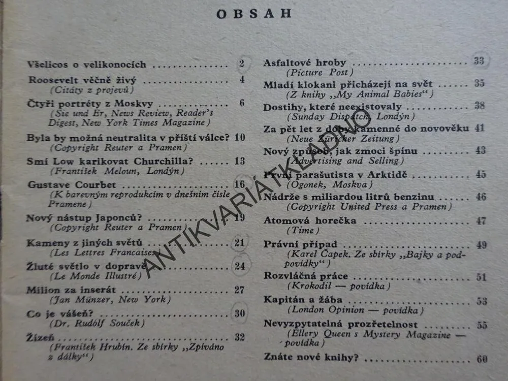 ČASOPIS PRAMEN, ČÍSLO 36