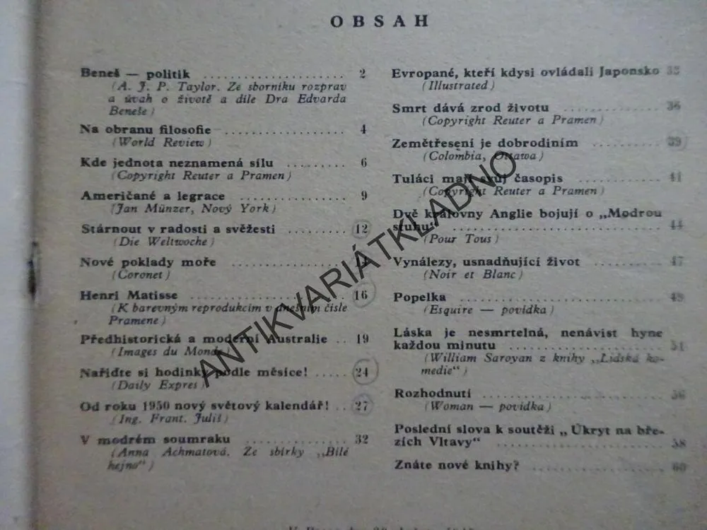 ČASOPIS PRAMEN, ČÍSLO 39