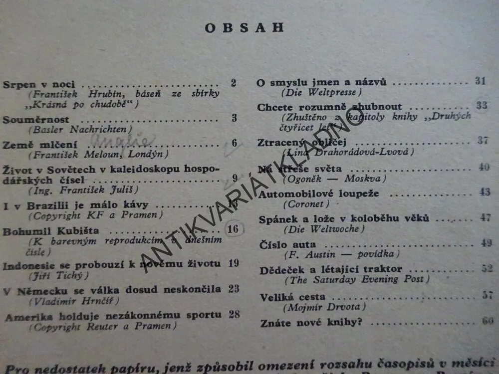 ČASOPIS PRAMEN, ČÍSLO 43